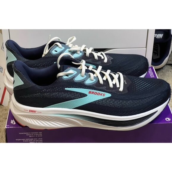 Brooks Ghost 17 Seattle Kraken Men's Size 12 D Running Shoes Brand New No Box - Picture 1 of 9